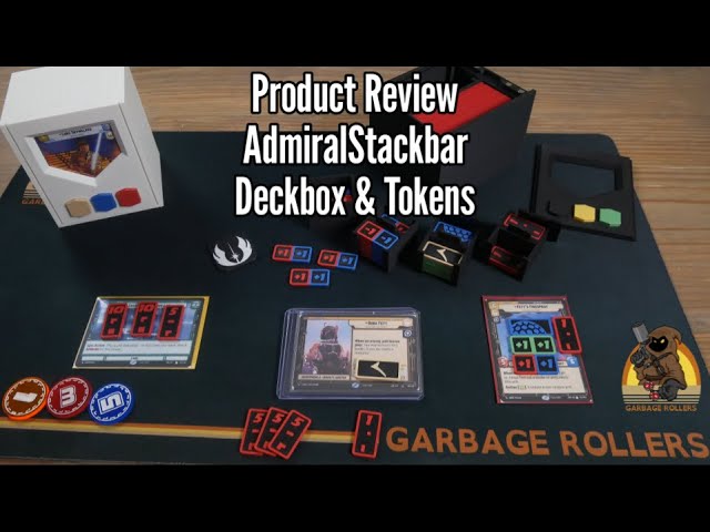 Product Review & Giveaway – AdmiralStackbar Deckbox &&nbsp;Tokens